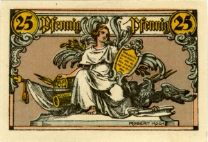 Rheinsberg, Stadt: 25 Pfennig 1921