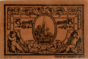 Rheinsberg, Stadt: 75 Pfennig 1921