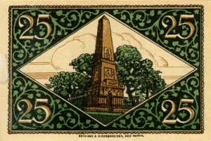 Rheinsberg, Stadt: 25 Pfennig 1922