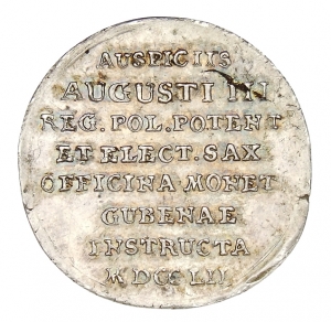 Stieler, Johann Friedrich: Erbauung der Münze in Guben