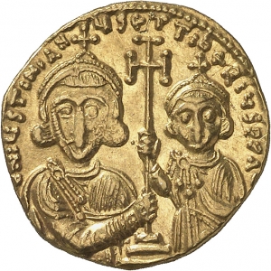 Byzanz: Justinianus II. und Tiberius