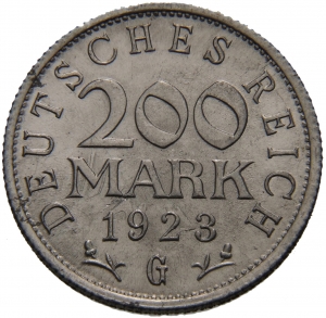 Weimarer Republik: 1923