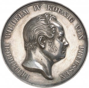 Jachtmann, Johann Ludwig und Christoph Carl Pfeuffer: Preismedaille der Akademie der Künste