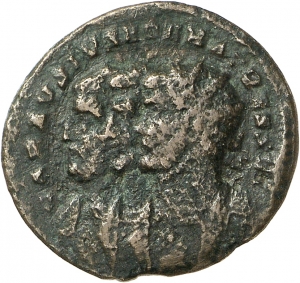 Carausius, Diocletianus und Maximianus Herculius