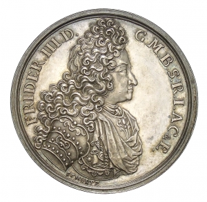 Schultz, Johann Bernhard: Friedrich III. und Sophie Charlotte