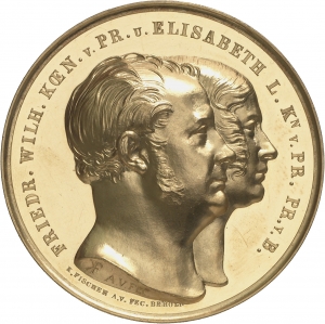 Fischer, Johann Karl: Friedrich Wilhelm IV. und Elisabeth
