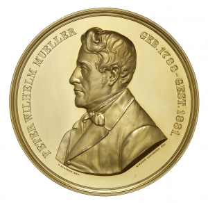Mayer, Matthäus: Preismedaille der Peter Wilhelm-Mueller-Stiftung