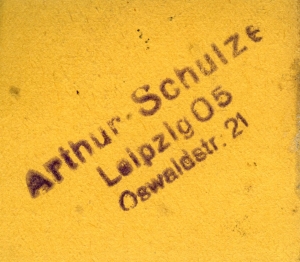 Schulze, Arthur, Leipzig O 5: 1 Pfennig