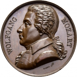 Caqué, Armand Auguste: Wolfgang Amadeus Mozart