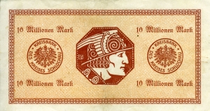 Kreisbank des Kreises Schlochau: 10 Millionen Mark 1923