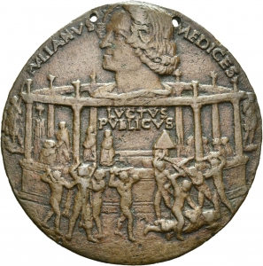 Giovanni, Bertoldo di: Lorenzo und Giuliano de Medici (Die Pazzi-Verschwörung)