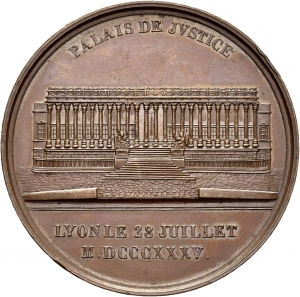 Schmitt, Jean Louis Michel: Palais de Justice in Lyon