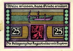 Greifenberg (Gryfice), Stadt: 25 Pfennig 1921