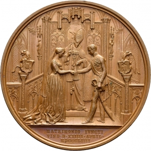 Lange, Konrad: Vermählung Franz Josef I. mit Elisabeth von Bayern