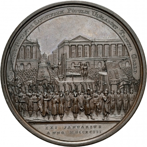 Küchler, Conrad Heinrich und Noël-Alexandre Ponthon: Hinrichtung Ludwig XVI.