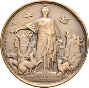 Doublemard, Amédée Donatien: Pariser Gesellschaft für Tierschutz