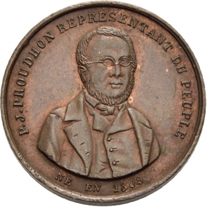 Eigentumskritik durch den Abgeordneten Pierre-Joseph Proudhon
