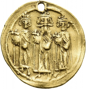 Byzanz: Heraclius I., Heraclius Constantinus und Heraclonas