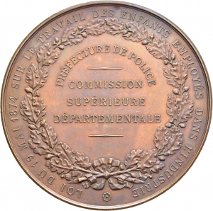 Oudiné, Eugène-André: Gesetz zur Kinderarbeit in der Industrie