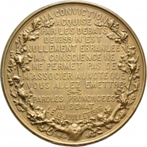 Baffier, Jean: Auguste Merciers Position im Dreyfusprozeß